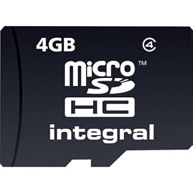 Carte M�moire Micro SD 4 Go pour LG Xenon GR500