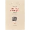 Lettres d'Afrique, 1914-1931