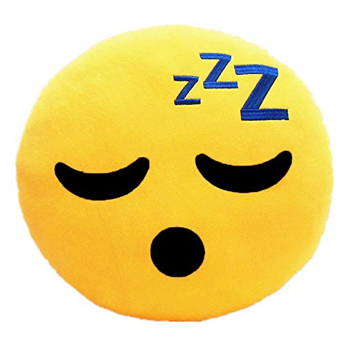 Cute Emoji Stuffed Soft Stuffed Pillow Yellow Smiley Round Emoticon Plush Toy 11