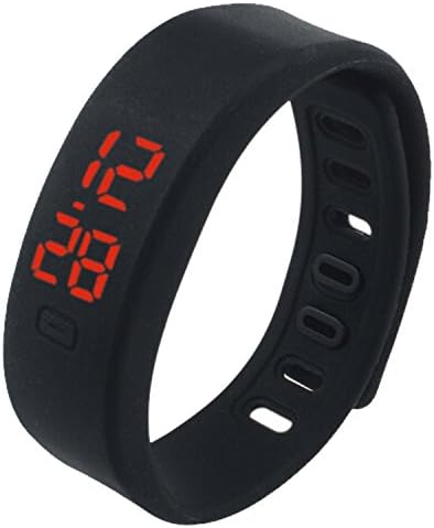Ultra Thin Sports Silicone Digital LED Sports Bracelet Wrist Watch