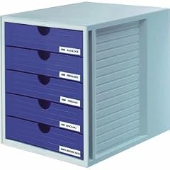HAN 1450-14 B�robox geschlossen 275 x 330 x 320 mm blau Polystyrol