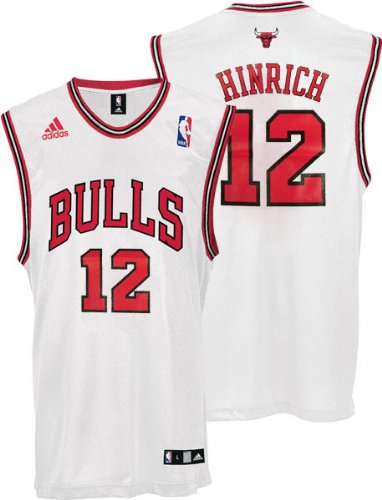 Kirk Hinrich Youth Jersey: adidas White Replica #12 Chicago Bulls Jersey
