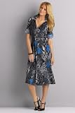 metrostyle Mock Wrap Dress