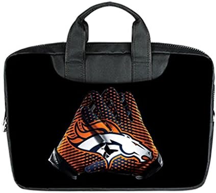 LaHuo NFL Denver Broncos Glove 15.6-Inch Logo Laptop Bag(Twin sides)