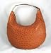 Gucci Handbags (Orange) 145764 Ostrich Leather Med. Shoulder Glam Bag