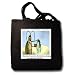 Tragedy At Roach Motel Funny Gifts - Black Tote Bag JUMBO 20w X 15h X 5d