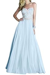 Chiffon Lace Sweetheart Evening Dress/Prom Dress 