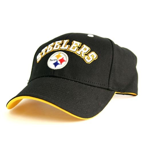 Pittsburgh Steelers Black Moon Adjustable Cap Hat