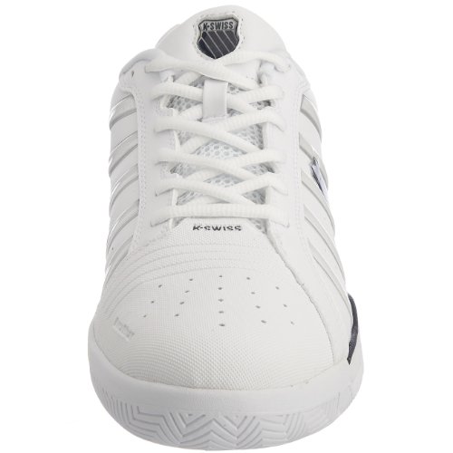Kswiss Men's Speedster Tennis white/navy Tennis Shoe 02432-109-M 10.5 UK