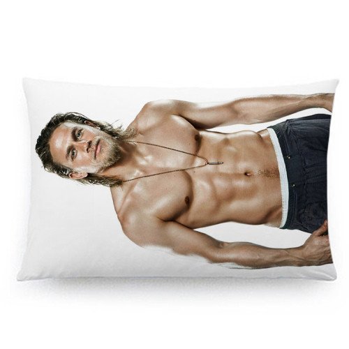 Onelee(TM) - Custom Charlie Hunnam Pillowcase Standard Size 20x30(one side)