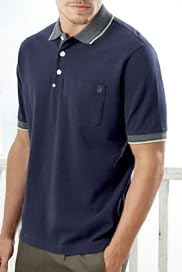 Blue Harbour Cotton Blend Short Sleeve Polo Shirt [T28-6783B-S]