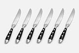 Produkt-Bild: GR&Auml;WE 6 St&uuml;ck Steakmesser Serie ' N&Uuml;RNBERG ' schwere geschmiedete Ausf&uuml;hrung
