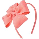 GYMBOREE(ジンボリー) ボウヘッドバンド コーラルドット 小物ジュエリー・ヘアーアクセサリー One Size【並行輸入】