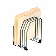 Fellowes Workstation Black Wire Rack 7-Section File Organizer (68112)