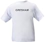 GRESHAM - City-series - Heather Grey or White T-shirt