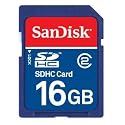SanDisk 16 GB Class 2 SDHC Flash Memory Card SDSDB-016G-A11