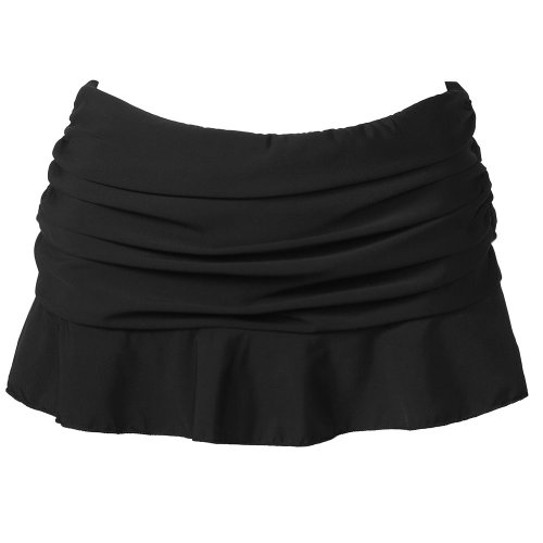 Miraclesuit Swim Skirt, Black 12 Regular