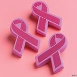 12 PINK RIBBON Breast Cancer Awareness AUTOMOBILE ANTENNA Toppers/BALLS/New in PACKAGE