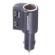 TomTom Multicargador de alta velocidad, 12 V, 2.1 A, Negro
