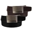 Geoffrey Beene Genuine Leather Mens Reversible Belt