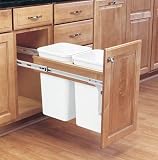 Rev-A-Shelf RS4WCTM.15DM2 23.25 in. Pullout Bins, Top Mount
