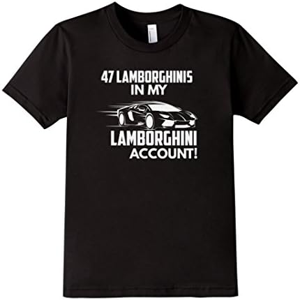 Tai Lopez 47 Lamborghinis in my Lamborghini account Tee - Kids 10 - Black