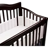 Breathable Baby Breathable Crib Bumper - White