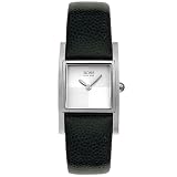 Hugo Boss Women's Cosmopolis Black Leather Watch #33881109/1656A