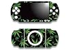 Sony PSP Slim Skin Decal Sticker - Weeds Black