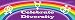 Celebrate Diversity Magnetic Bumper Sticker.