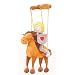 Beleduc Fabric Marrionette, Knight on Horse Marionette