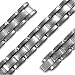 Tungsten Carbide Bracelet with satin finished center Length: 8.5" Width: 14mm Weight: 88g