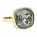 Ring mit CRYSTALLIZED - Swarovski Elements Black Diamond - Größe - Gold - Gr. 52