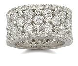 Bezel Setting Sterling Silver CZ Ring