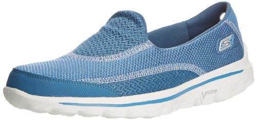teal skechers go walk