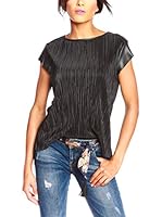 ELLA RICHTER PARIS Camiseta Manga Corta (Negro)