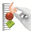 Fusionbrands Stainless Steel Grill Comb Skewers, Set of Two
