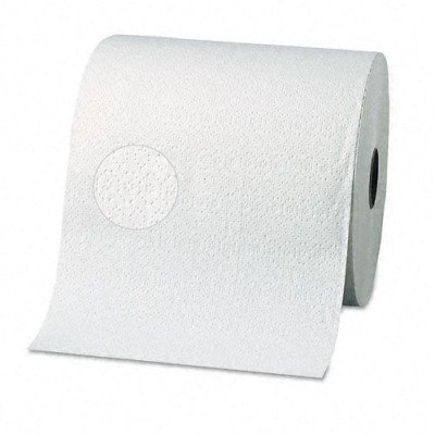 Georgiapac Signature Unperforated Paper Towel Rolls, 7-7/8 X 350', White, 12/Carton