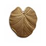 Vintaj Natural Brass Nouveau Leaf Pendant 31mm (1)