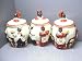 MAMMY PAPPY Jemima Mose Canister Set of 3 Canisters NEW
