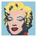 Marilyn, 1967 (On Blue Ground) (Giclee) - Andy Warhol Giclee Art Print, Poster