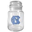 North Carolina Tar Heels NCAA 31oz Glass Candy Jar - Primary Logo by Great American Products