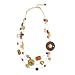 Jewelry : Glass and Bone Beads, Copper Brown Multi-Strand "Wired for Success Multi-Strand [Brown/Natural]"