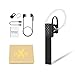 PLAY X STORE Wireless Lightweight Headphone Mini Universal Headset with Microphone - Black