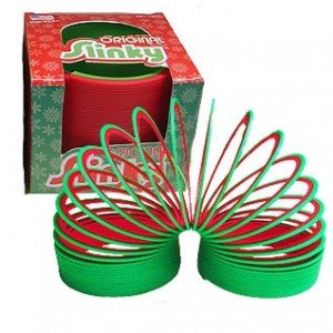 Plastic Holiday Slinky