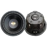 Lanzar MAXP84 Max Pro 8-Inch 800 Watt Small Enclosure 4 Ohm Subwoofer