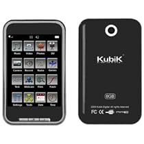 Kubik Edge 8GB 2.8" Touch Screen MP3 & Video Player with Built-in Camera & YouTube Player