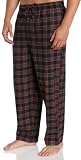 Nautica Men's Driver Tartan Traditional Plaid Flannel Pant