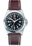 Swiss Army Men's Infantry 2nd Time Zone Leather Watch #24798