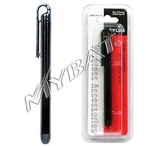 Apple iPhone, iPod Touch iTouch Stylus Pen CLIP (Black)